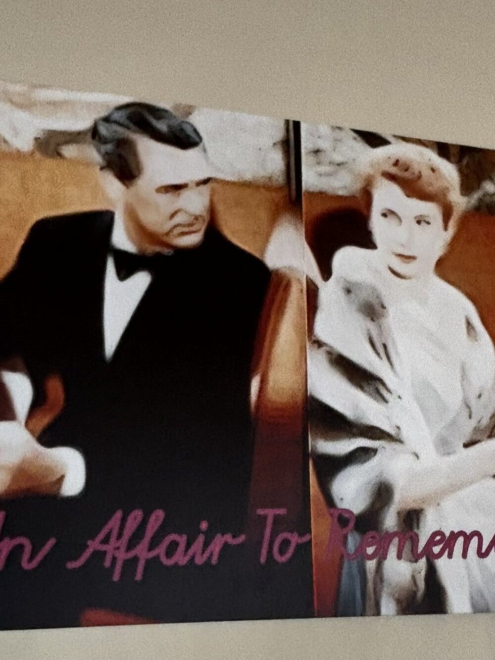 Large “An Affair to Remember” Movie Canvas Wall Art – 55” x 43”